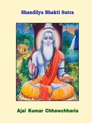 cover image of Shandilya Bhakti Sutra